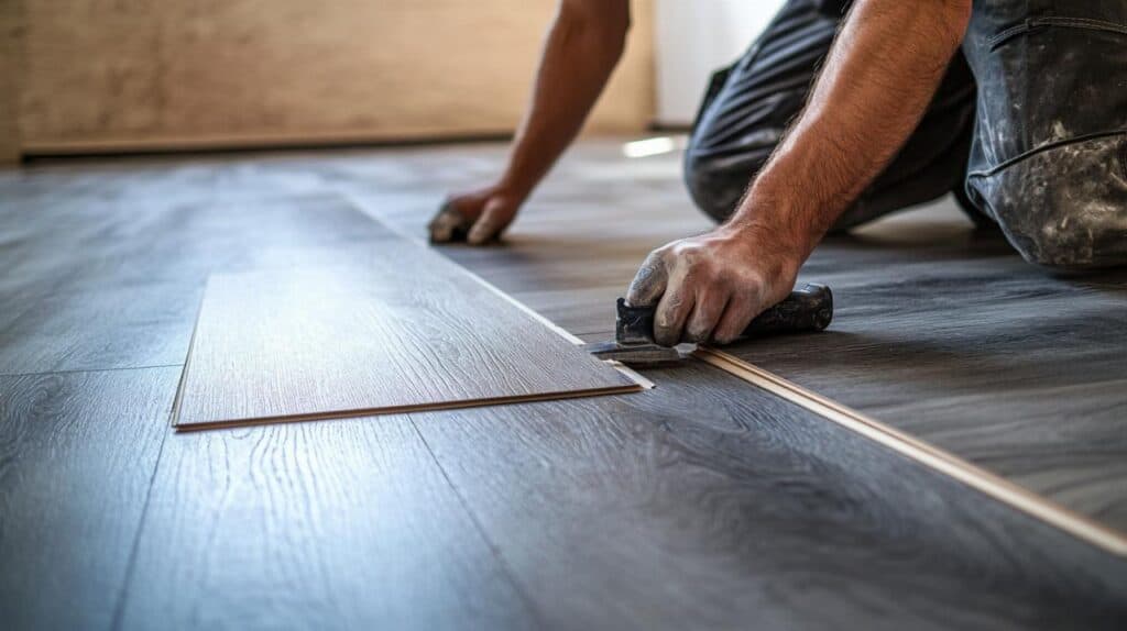 Comment puis-je réparer un lino endommagé