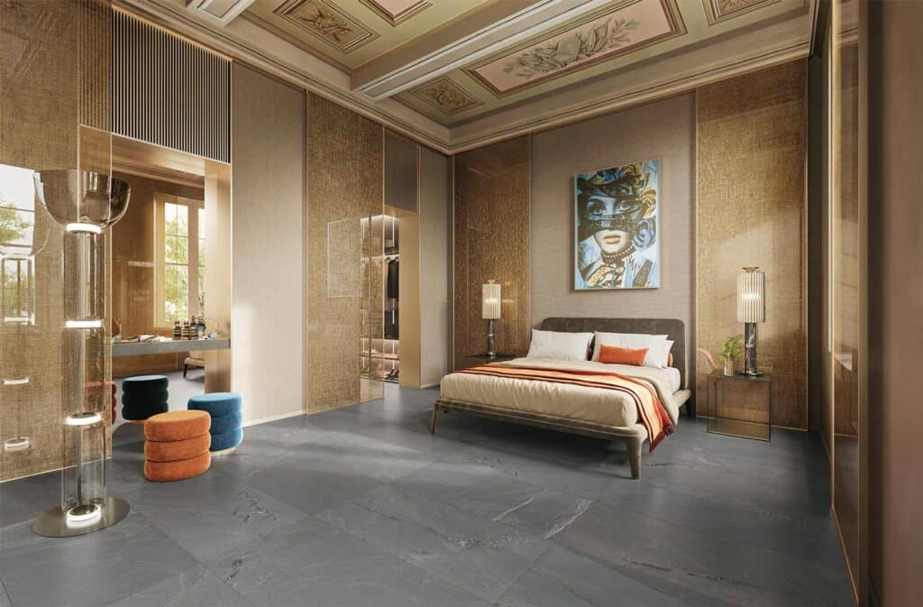 comment faire du carrelage dans une chambre,