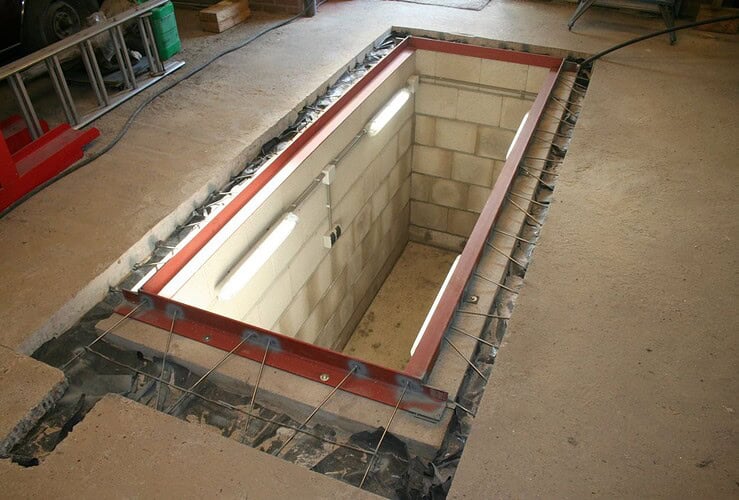 fosse garage interdit