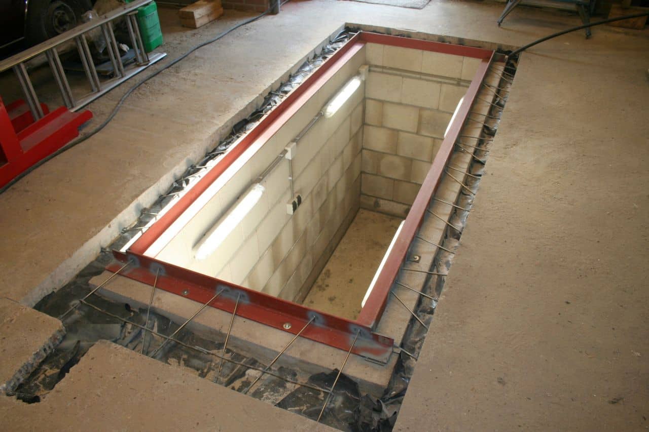 fosse garage interdit