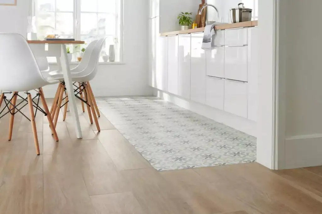parquet ou carrelage dans la cuisine 1