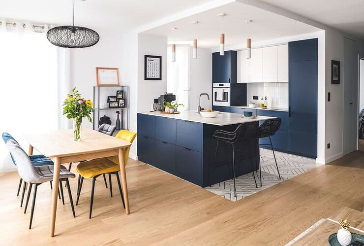 parquet ou carrelage dans la cuisine