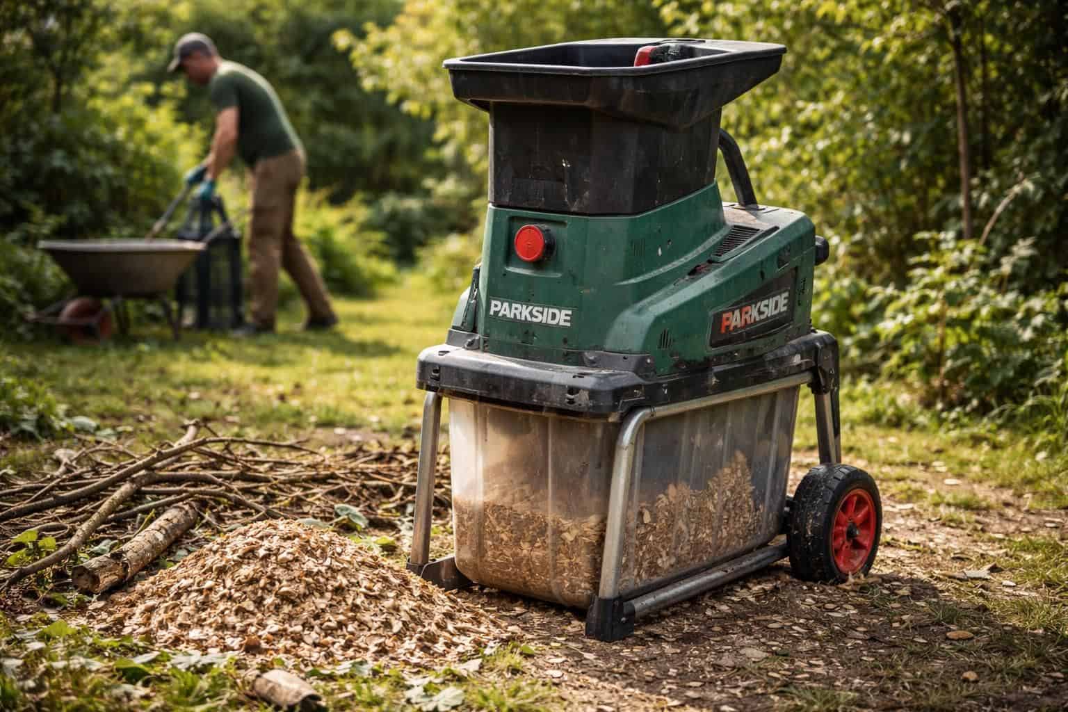 Problèmes broyeur végétaux Parkside 2