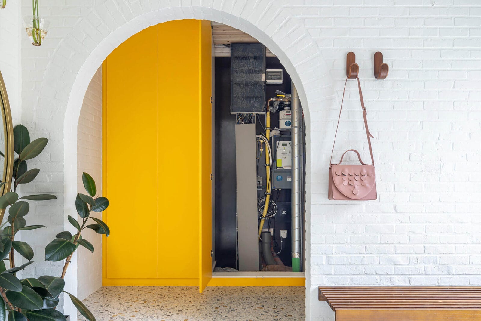 cacher un tableau électrique