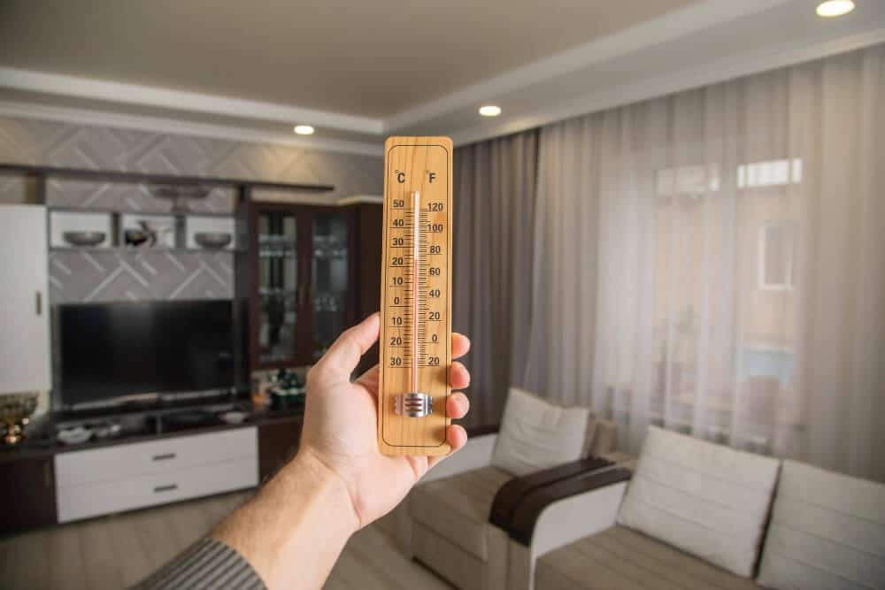 comprendre différence température intérieur extérieur sans chauffage