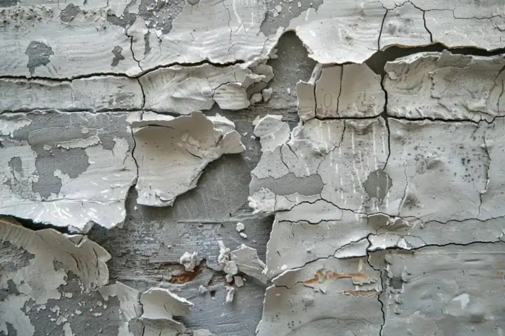 plaque fibro ciment amiante mur danger