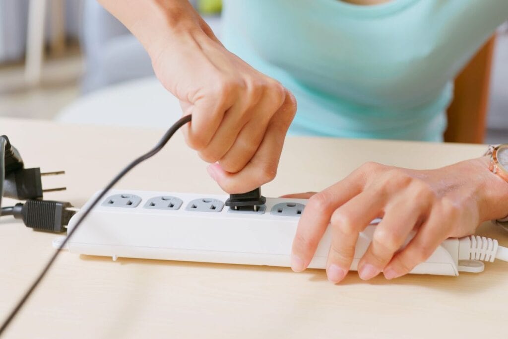 plusieurs prises électriques ne fonctionnent plus dans la maison
