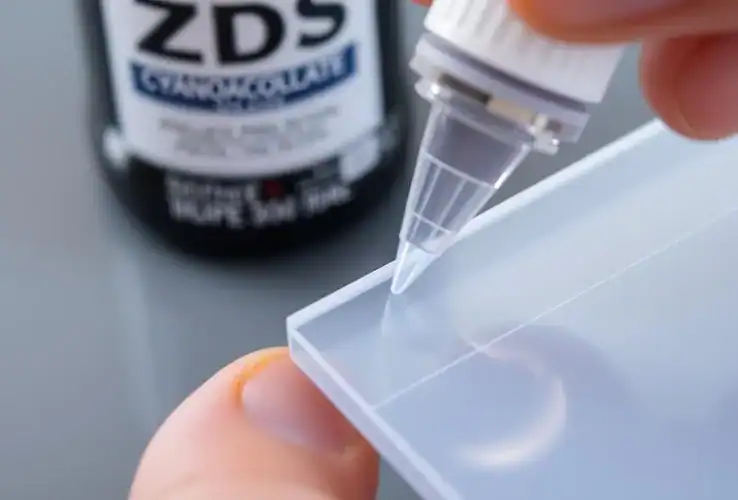 Coller du plastique sur du métal