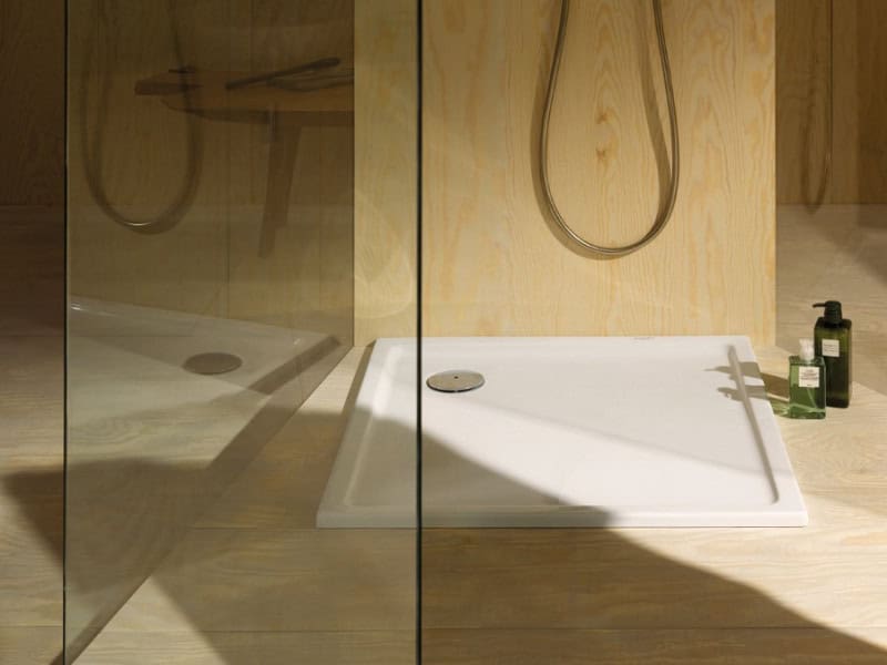 comment combler espace entre receveur douche et so