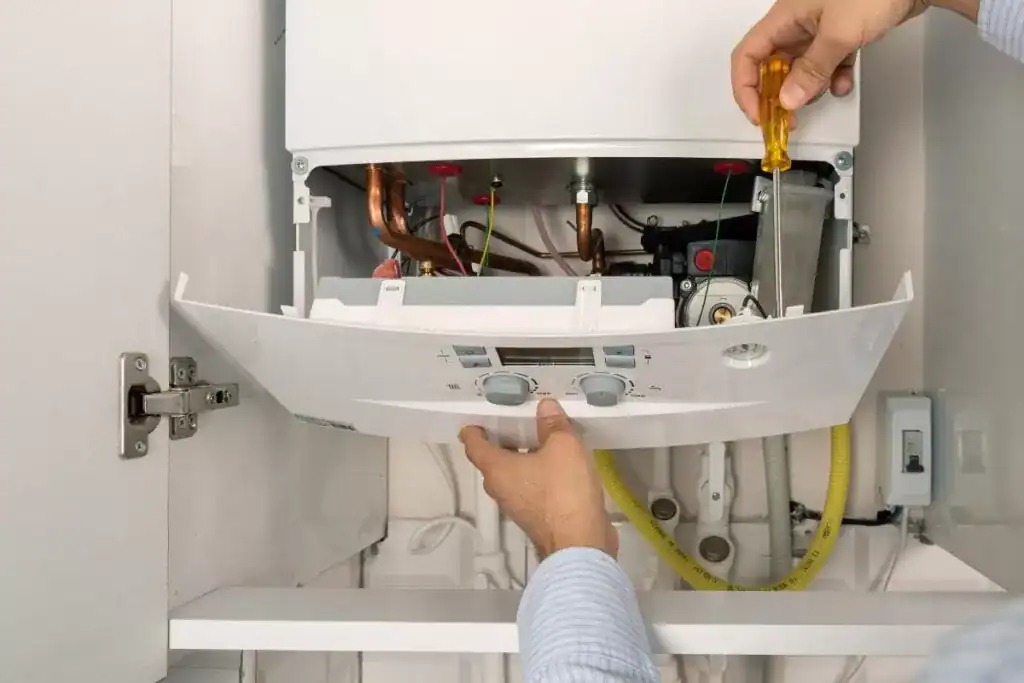 deverrouiller le boitier de controle du bruleur viessmann vitodens 22f
