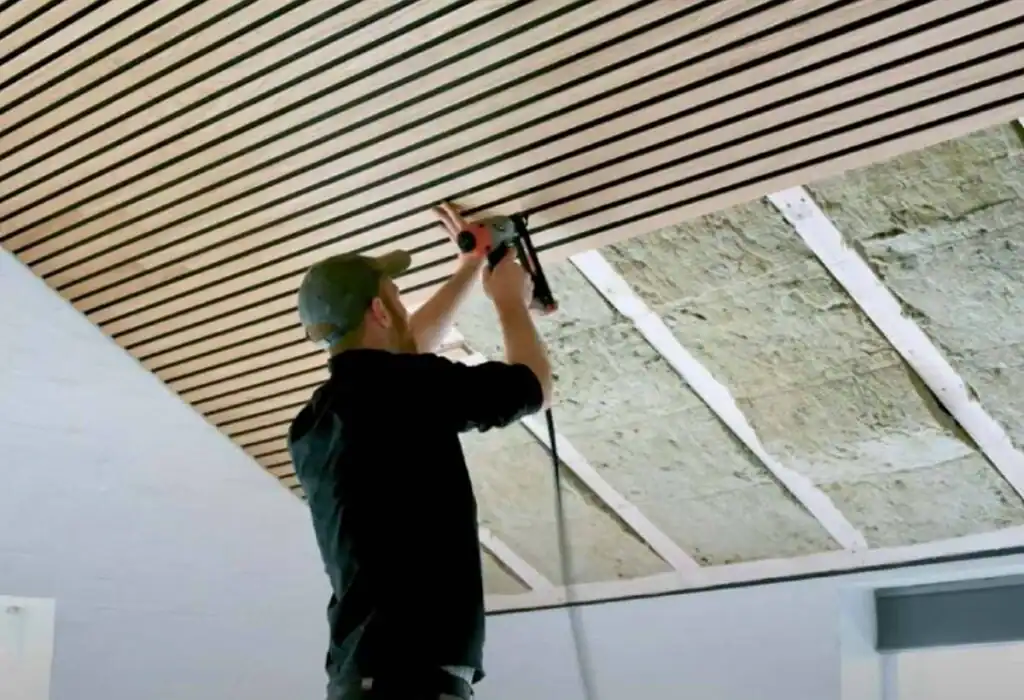 fabriquer panneau acoustique plafond,