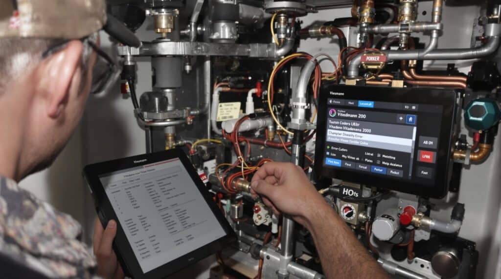 liste code erreur chaudiere viessmann vitodens 200