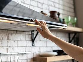 ma hotte ne s'éteint plus