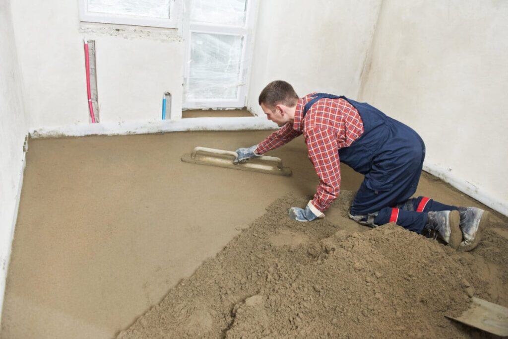 temps de séchage chape