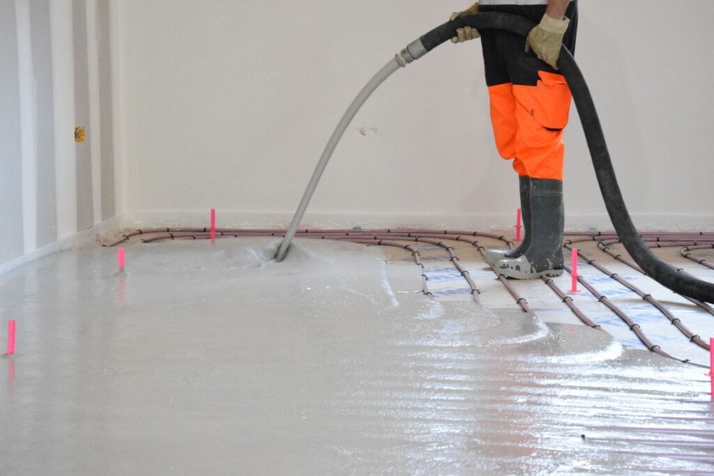 temps de séchage chape liquide