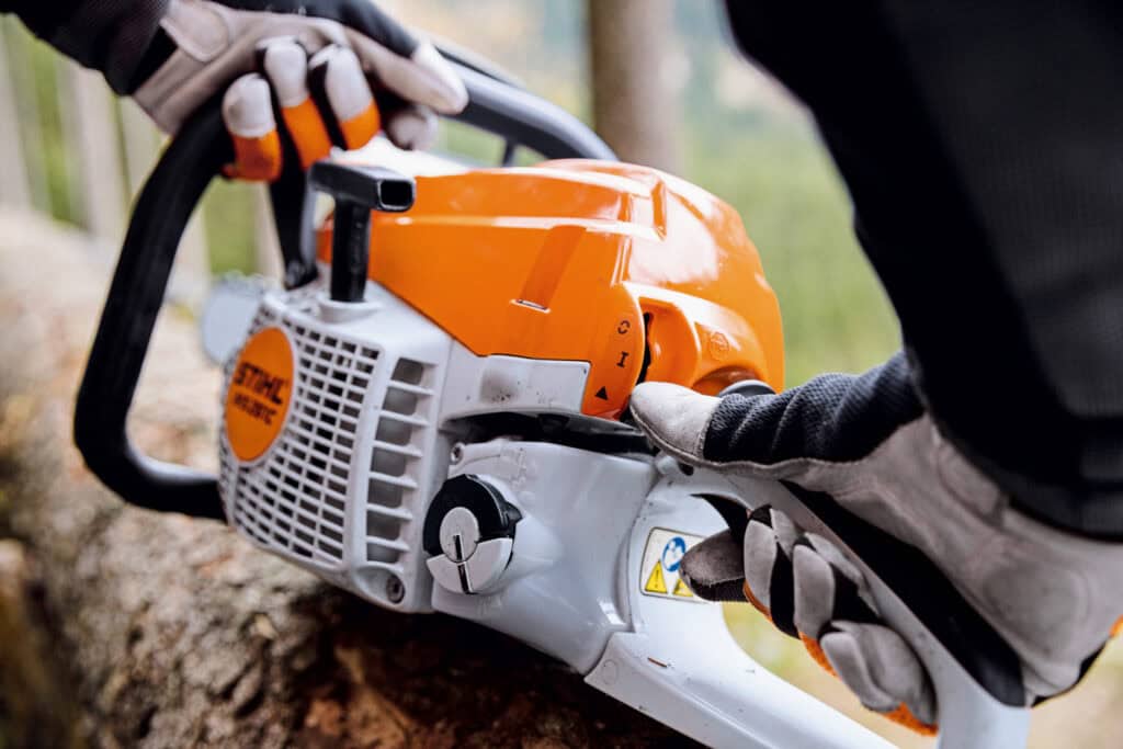 tronconneuse stihl ne demarre pas
