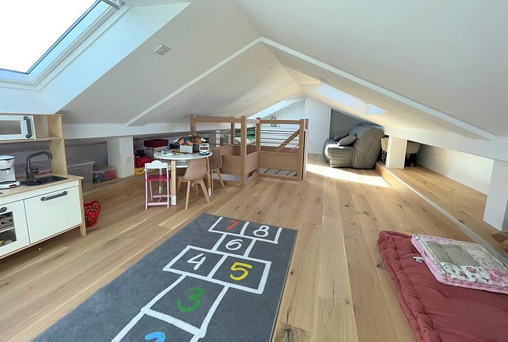 Aménager des combles à faible hauteur avec 1m50 sous plafond