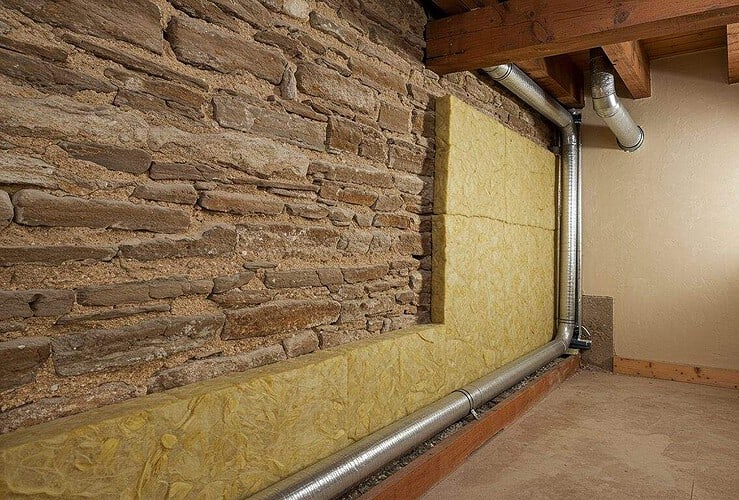 Isolation mur en pierre