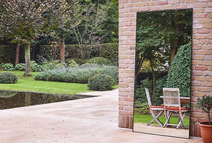 Miroir de jardin