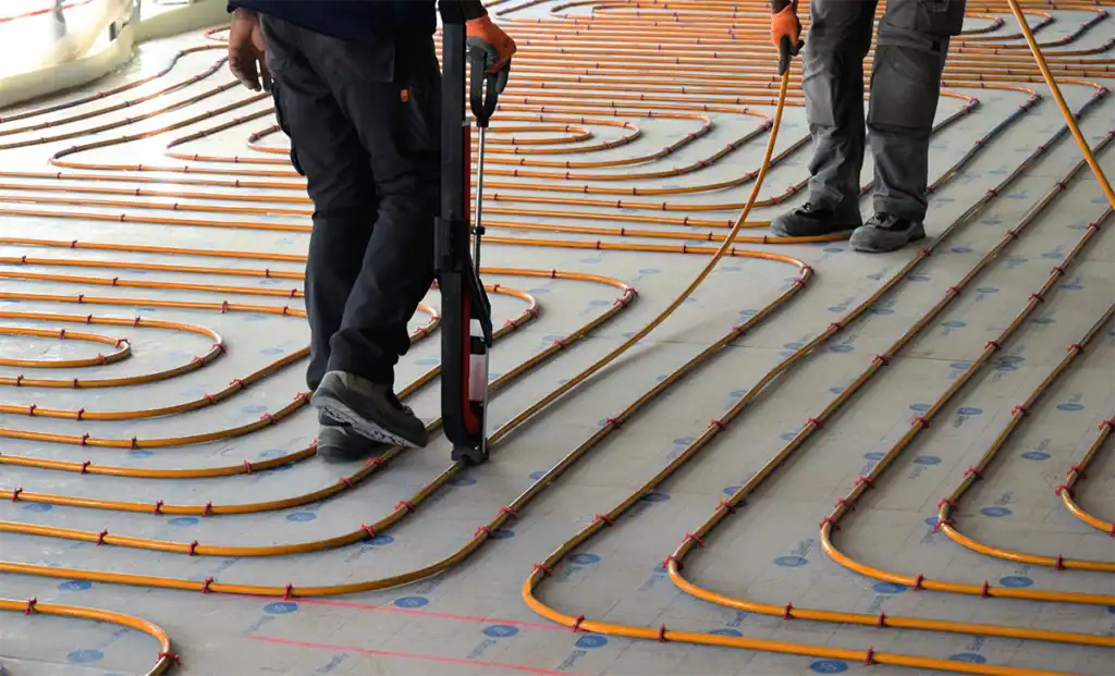 Plancher rafraîchissant