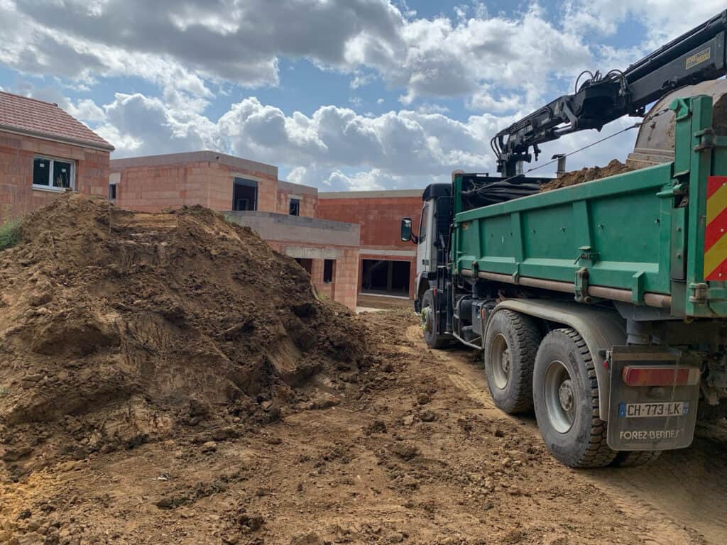 Prix d'un camion de terre
