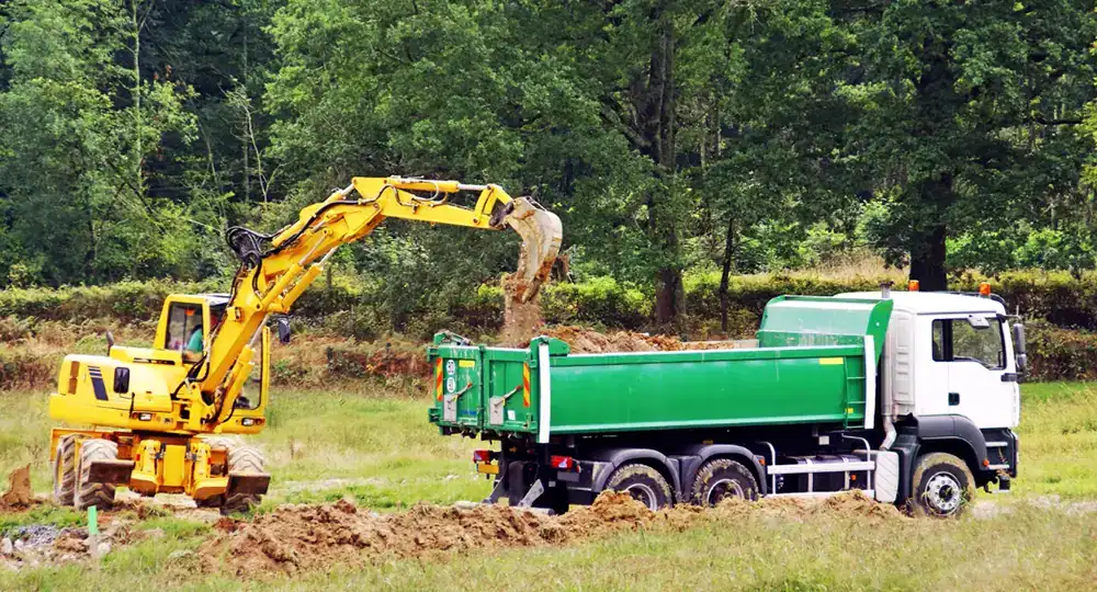 Prix d'un camion de terre pour travaux