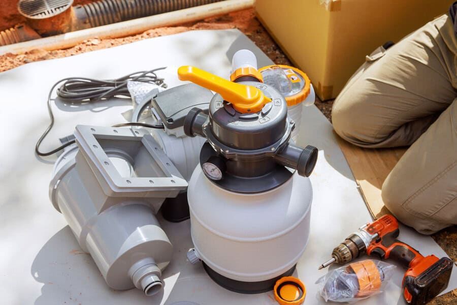 Remplacer un bloc de filtration Desjoyaux F15