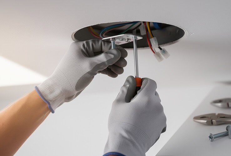 Remplacer un crochet DCL par une vis