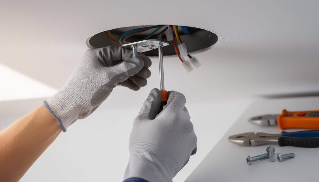 Remplacer un crochet DCL par une vis