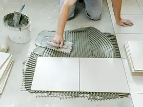 Épaisseur de colle carrelage