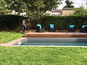 Fabriquer sa terrasse coulissante sur piscine