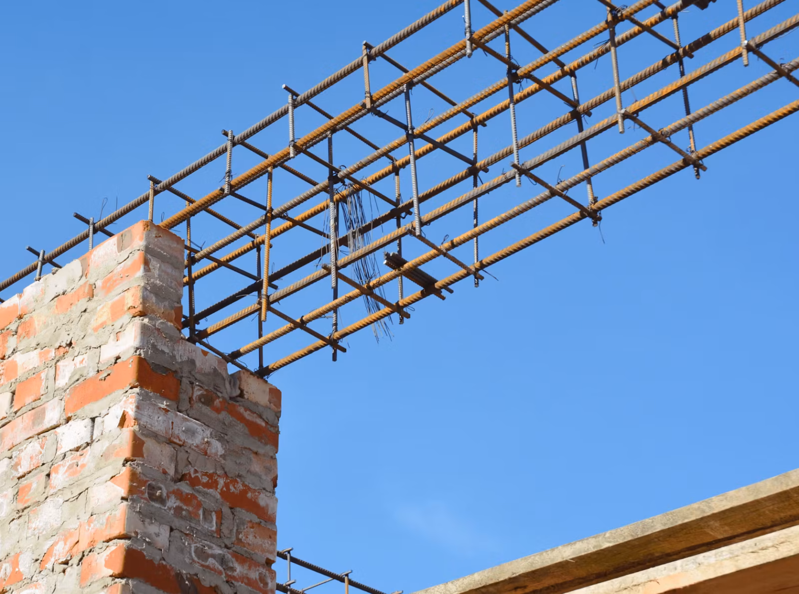 Linteau en béton armé