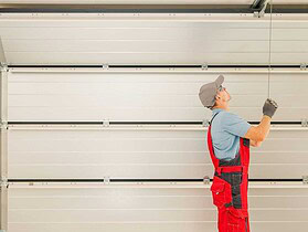 Problème de porte de garage sectionnelle