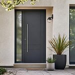 porte entrée aluminium sur mesure