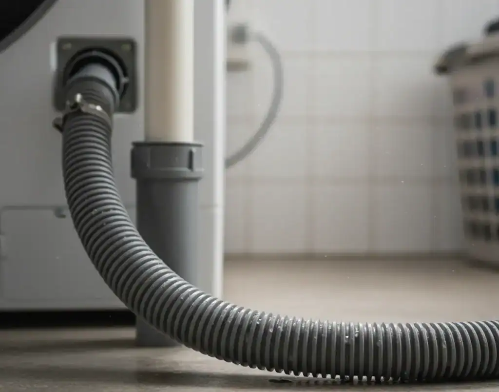 Évacuation d'une machine à laver trop haute normes