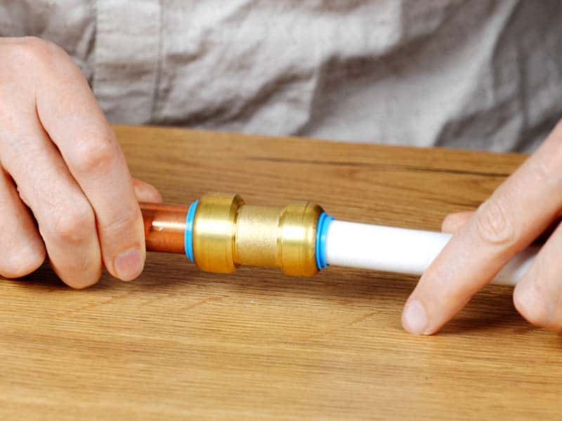 Raccord tout push utilisation