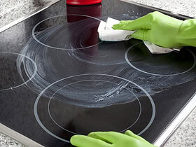 Trace sous verre plaque induction