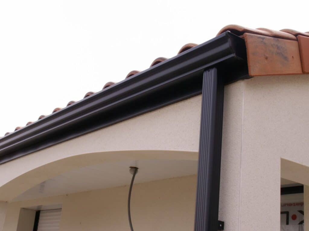 couleur de gouttière en aluminium choix