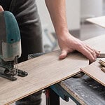 couper du parquet stratifié