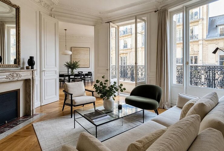 la vente ou la location immobilière à Paris