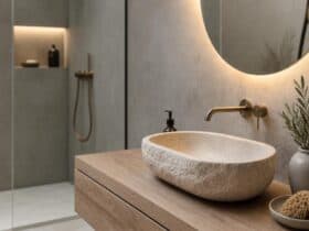 vasque salle de bain pierre