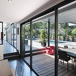 Menuiserie noir sablé 2100