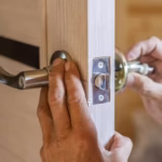 Poignée de porte impossible à enlever