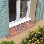Appui de fenêtre en briquette