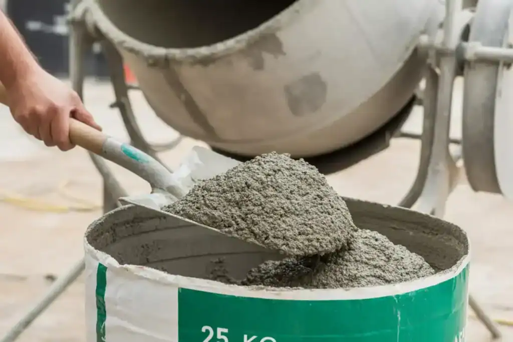 Dosage pour béton en pelle