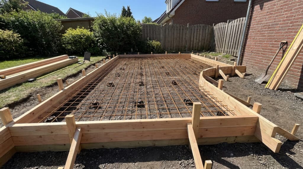 Faire une terrasse en béton contre une maison avis
