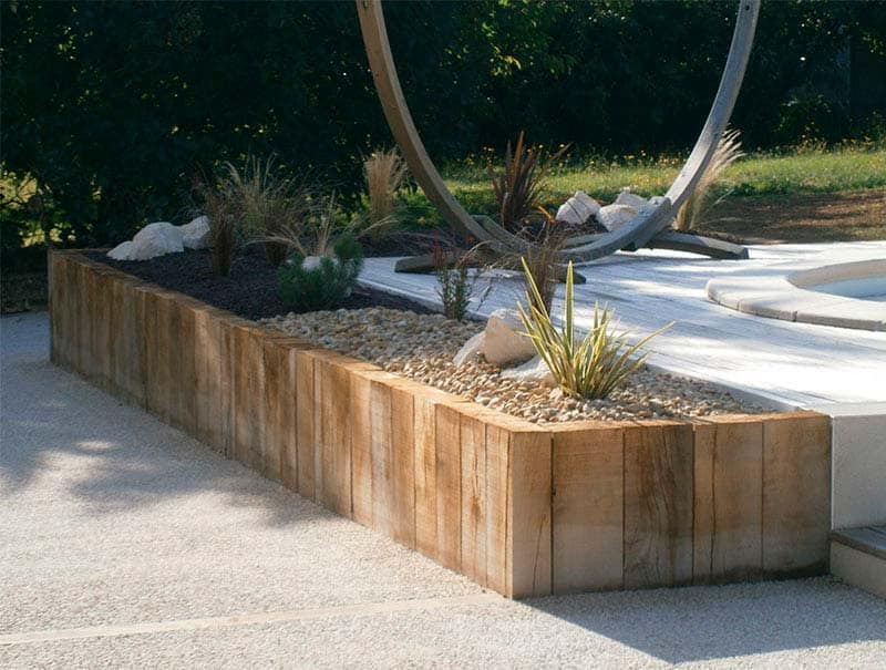 Fixation de traverses en bois sur sol prix