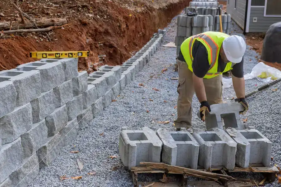 Fondation pour mur de soutènement avis