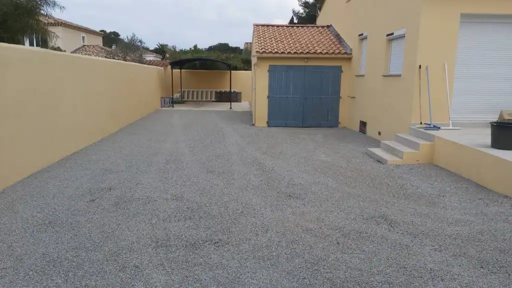 Gravillonnage bicouche