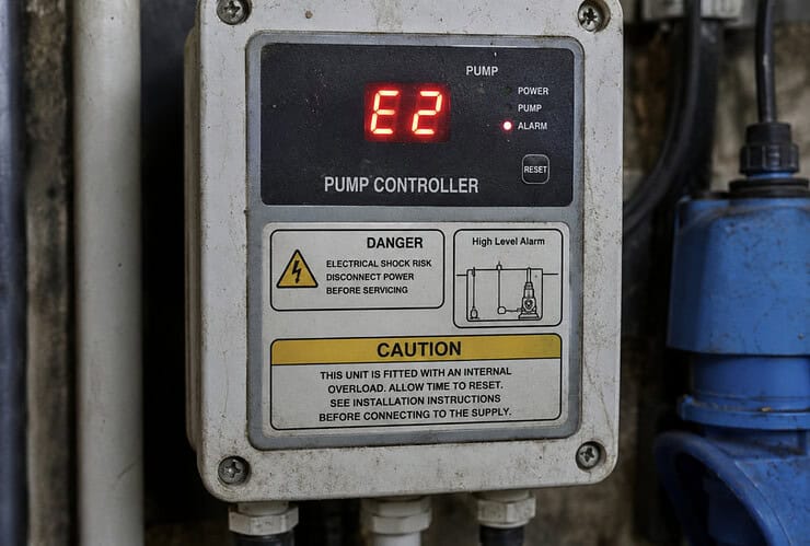 Pompe de relevage qui disjoncte